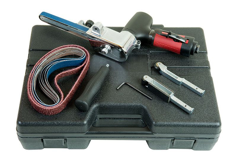 CP5080-4200H18K Pneumatic Belt Sander Kit - 1/2-3/4 x 18"